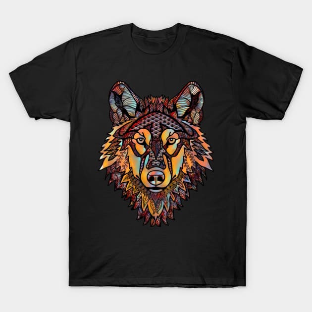 Wolf Zen T-Shirt by Hareguizer